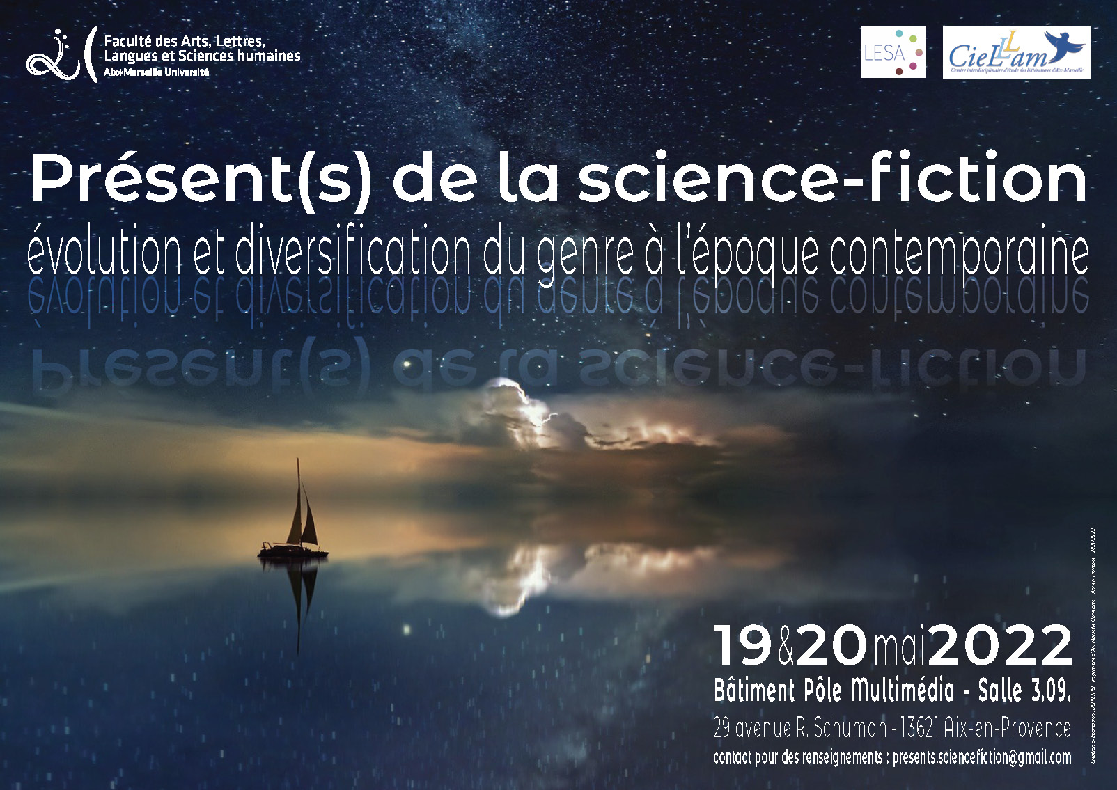 Le colloque Présent(s) de la science fiction : évolution et diversification du genre à l'époque contemporaine